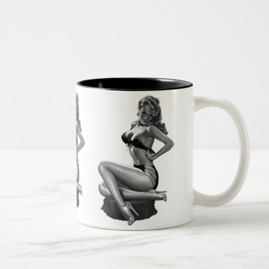 Mok Pin-up Meisjes Bekers Vintage (2) (Rechts)