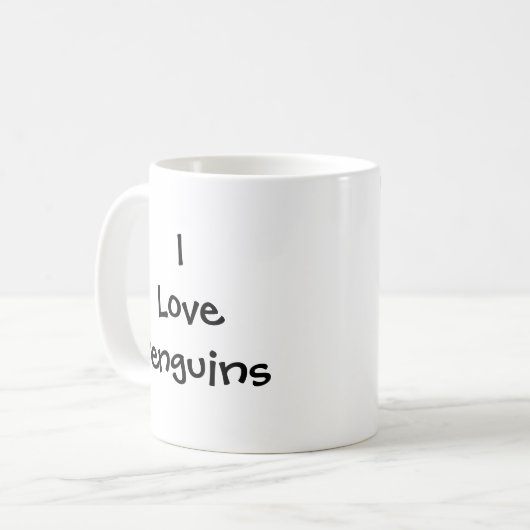 Mok pinguïns (Voorkant links)