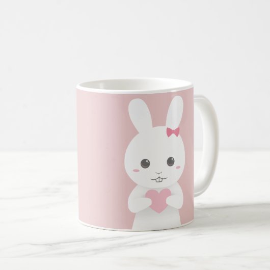 Mok Pink Bunny (Voorkant rechts)