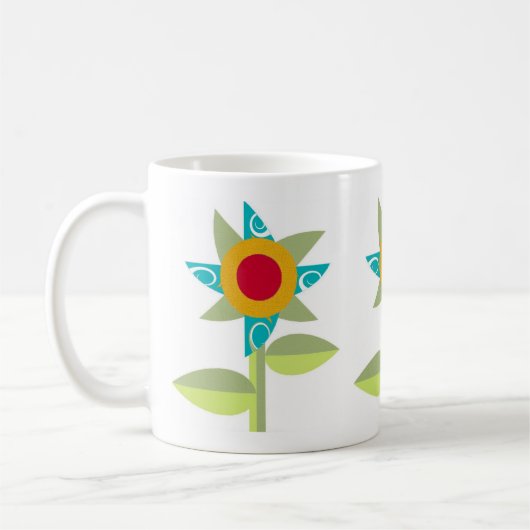 Mok Pinwheels Flowers Coffee (Links)