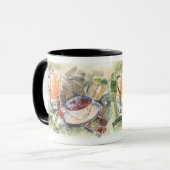 mok "Pipet Hot" koffie (Voorkant links)