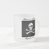 Mok Pirate Wedding Souvenir Keepomwille (Voorkant rechts)