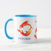 mok "Pisces" koffie (Links)