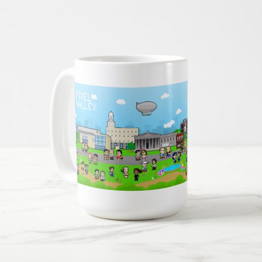 Mok Pixel Valley (Voorkant links)