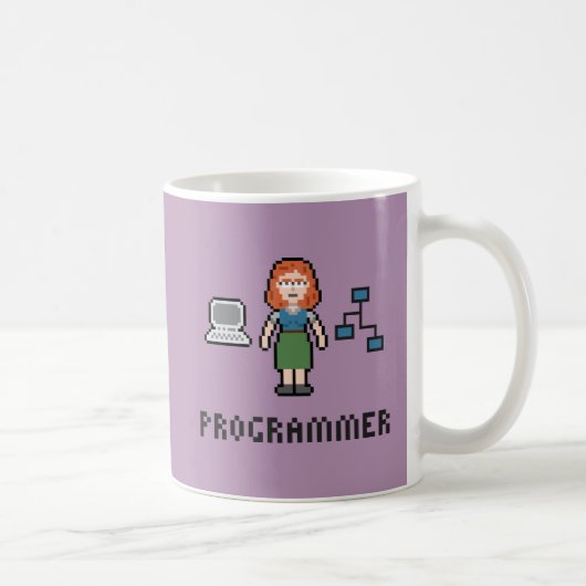 Mok Pixel Vrouw Programmer (Rechts)