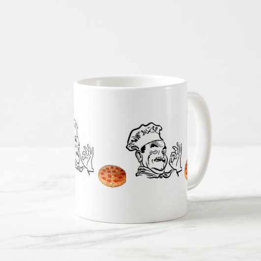 Mok Pizzaman (Voorkant rechts)