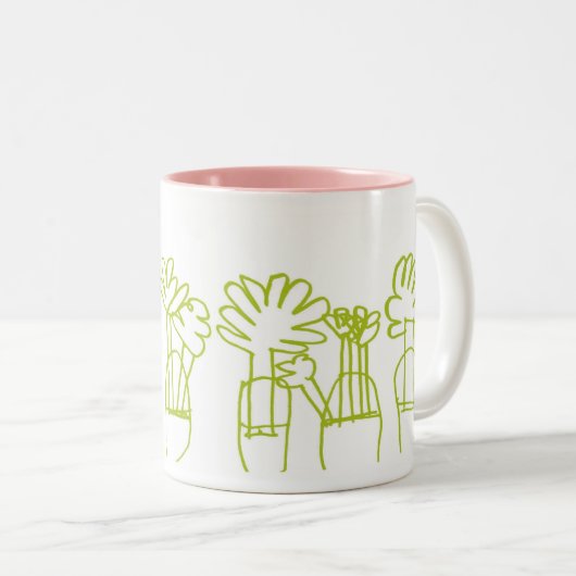 Mok planten (Voorkant rechts)