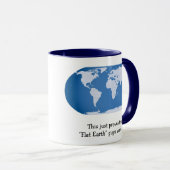 mok "Platte aarde" (Voorkant rechts)