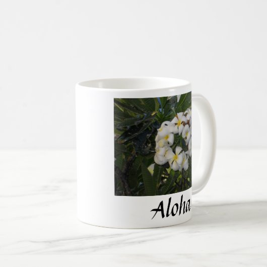 Mok Plumeria Coffee (Voorkant rechts)