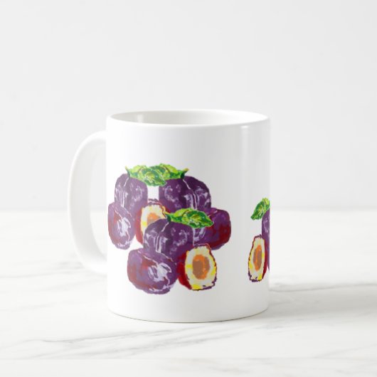 Mok : Plums (Voorkant links)