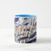 Mok PMACarlson Turquoise Feathers (Midden)