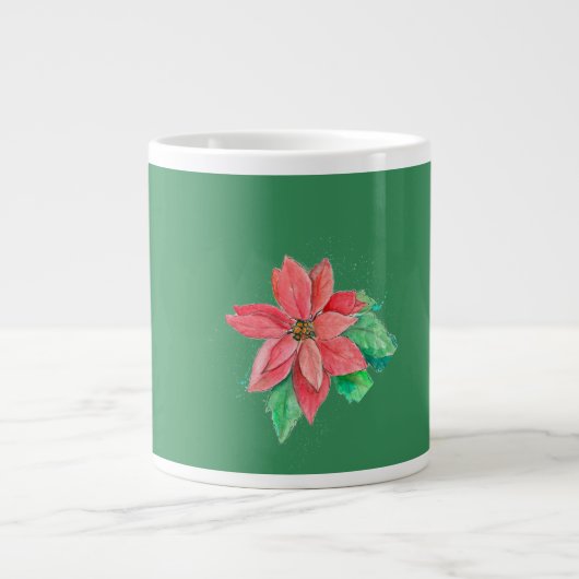 Mok Poinsettia-koffie (Voorkant)