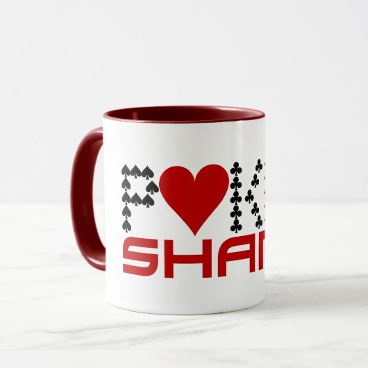 Mok pokerhaai (Voorkant links)