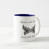 Mok Politie Tattoo (Voorkant rechts)