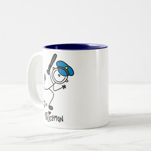 Mok politieagent (Voorkant links)