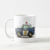 Mok politieauto-politieagent kruiser (Links)