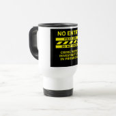 Mok politielijn - kies stijl en kleur (Voorkant links)