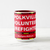 MOK POLKVILLE VRIJWILLIGER FIREFIGHTER (Midden)