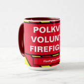 MOK POLKVILLE VRIJWILLIGER FIREFIGHTER (Voorkant links)