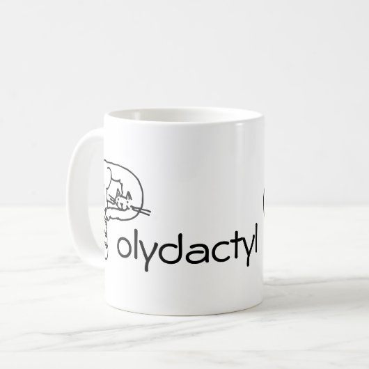 Mok - polydactylaat (Voorkant links)