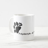 Mok - polydactylade (Voorkant links)