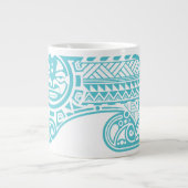 Mok polynesiaanse / Tiki / Tribale Surf golf (Voorkant)