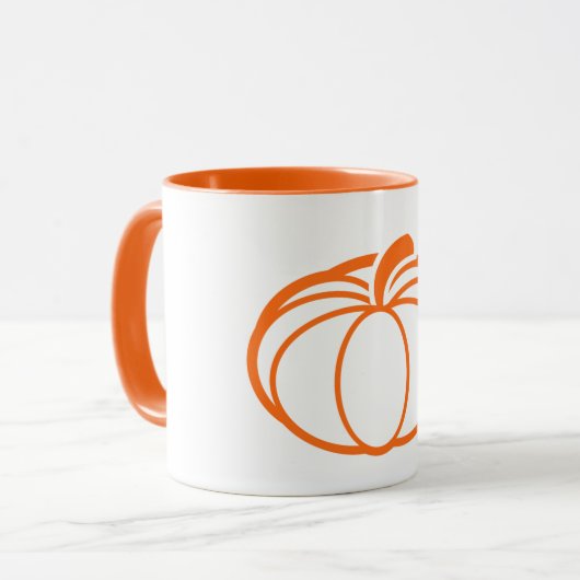 Mok - pompoen (Voorkant links)