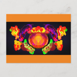 Mok pompoenset briefkaart