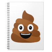 Mok Poo Emoji Notitieboek (Voorkant)