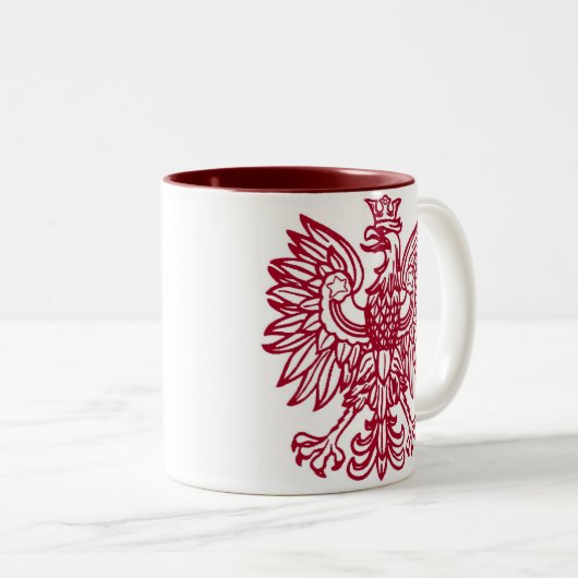 Mok Poolse Eagle Crest Coffee (Voorkant rechts)