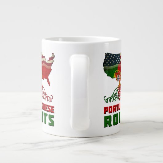 Mok Portugese Amerikaanse rots (Achterkant)