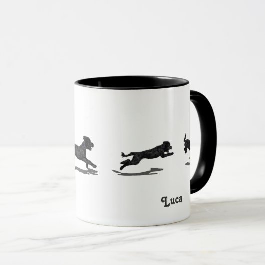 Mok Portugese waterhond (Voorkant rechts)