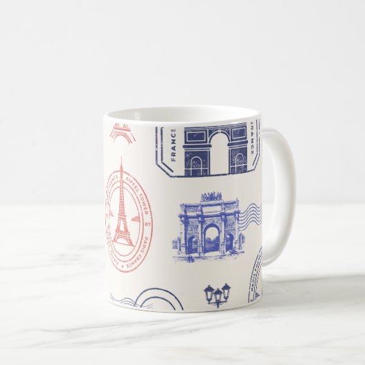 Mok postzegel | post & post Kantoor Coff (Voorkant rechts)