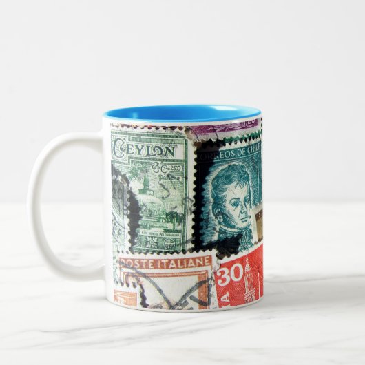 Mok postzegels (Links)