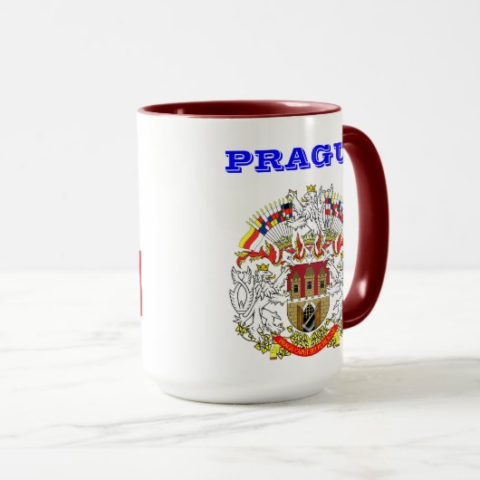 Mok Prague Coffee (Voorkant rechts)