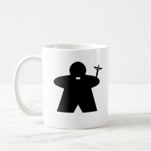 Mok Priest en Nun Meeple