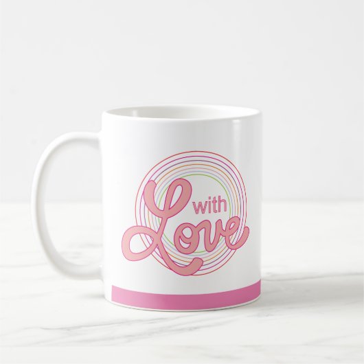 Mok print ontwerp met liefde (Links)
