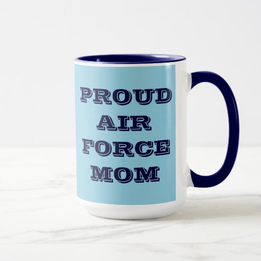 Mok Proud Air Force mama (Rechts)
