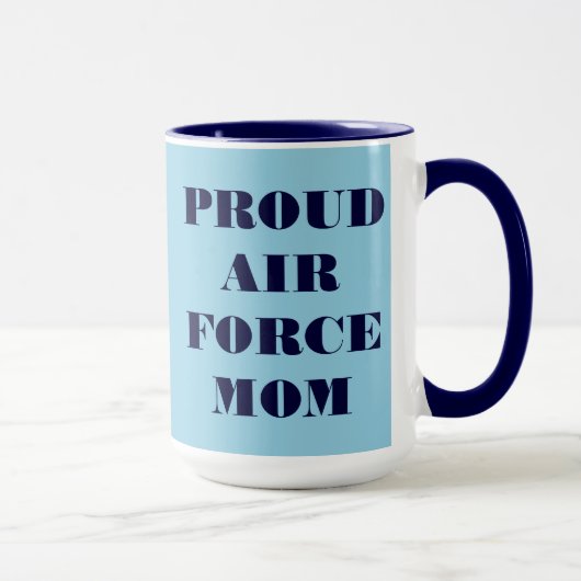 Mok Proud Air Force mama (Rechts)