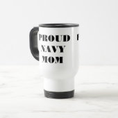 Mok Proud Navy Mam (Voorkant links)