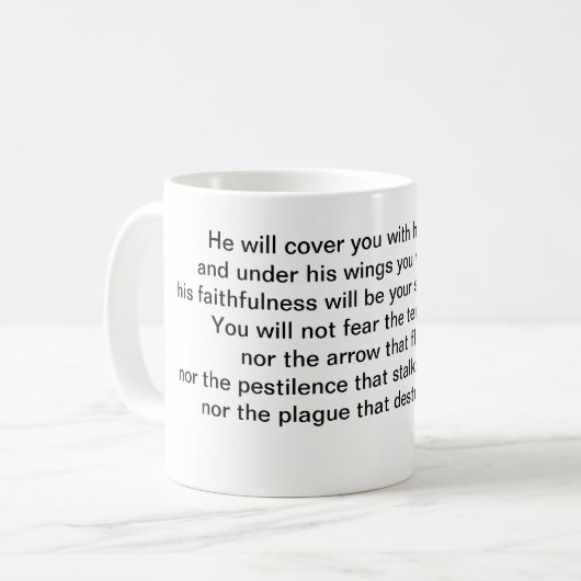 Mok psalm 91:4-6 (Voorkant links)