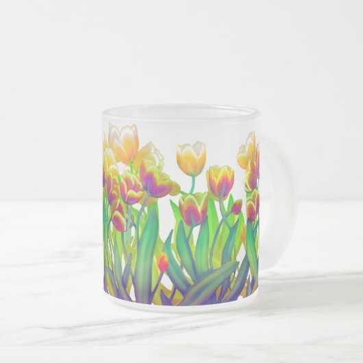 Mok Psychedelic Tulip Garden (Voorkant rechts)