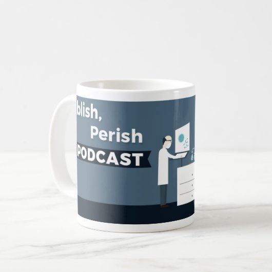 Mok publiceren, Perish of Podcast (Voorkant links)
