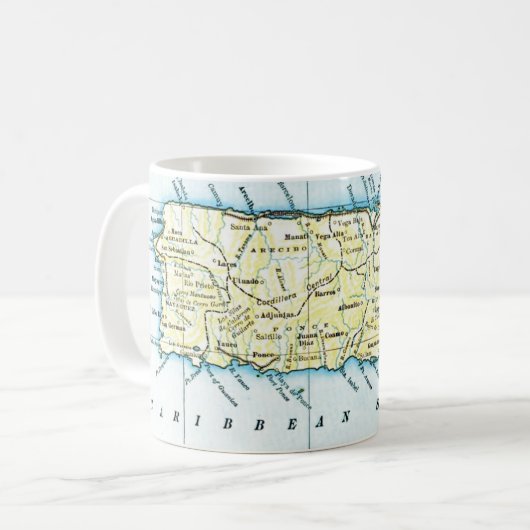 Mok Puerto Rico Map (Voorkant links)