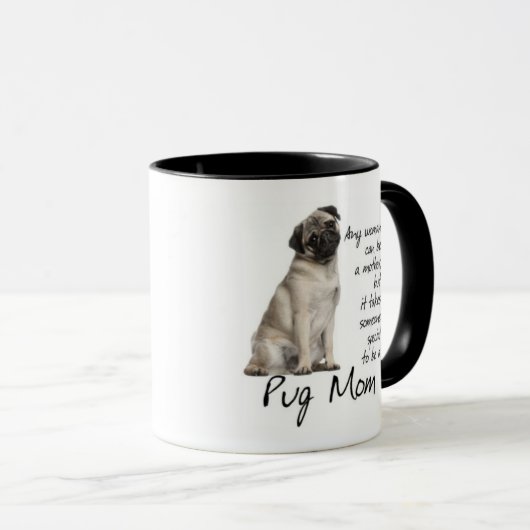 Mok Pug mama (Voorkant rechts)