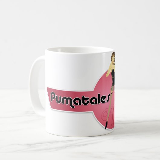 Mok Puma Coffee (Voorkant links)