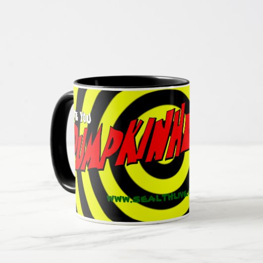 Mok Pumpkinhead Zombie Rock (Voorkant links)