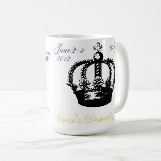 Mok Queens Diamond Jubilee 2012 (Voorkant rechts)