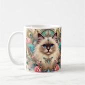Mok Ragdoll Kat Prinses  Stijl Patroon (Links)