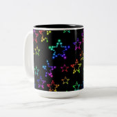 Mok Rainbow Stars Pattern (Voorkant links)
